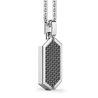 Collar Zancan Hombre in Plata Spinello ESC037 - ESC037